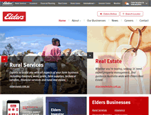 Tablet Screenshot of elders.com.au